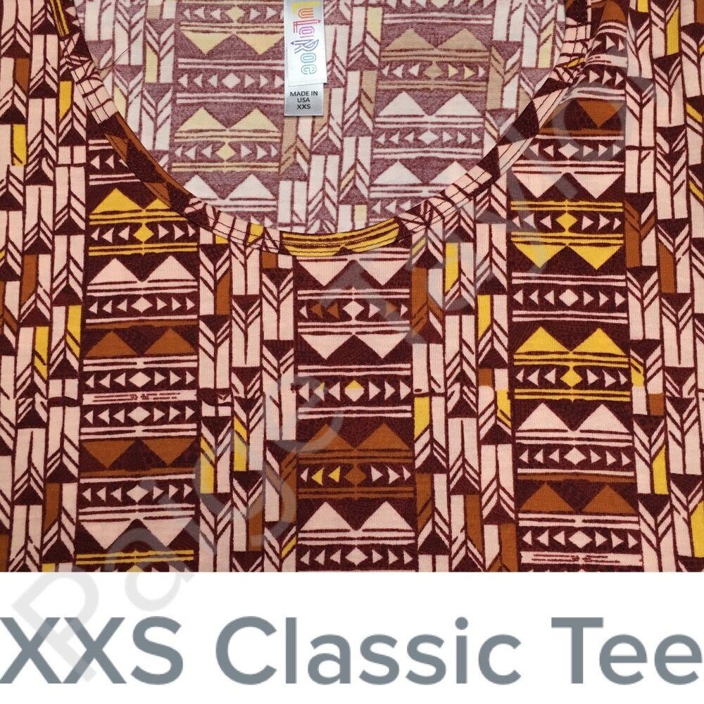 LuLaRoe Classic Tee Size XXS - NWT